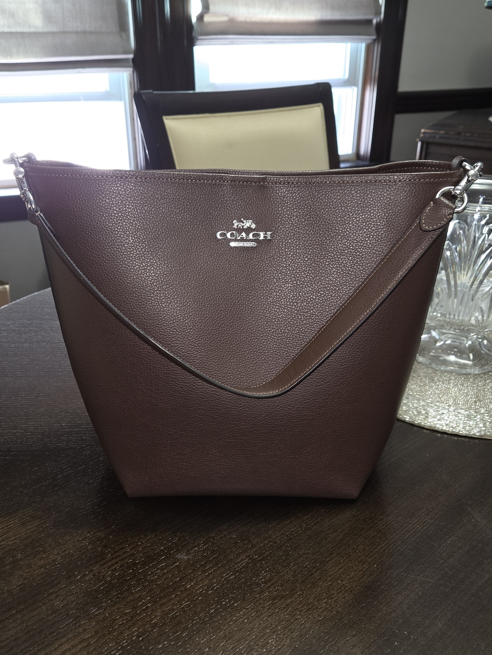 COACH City Large Bucket Bag In Maple